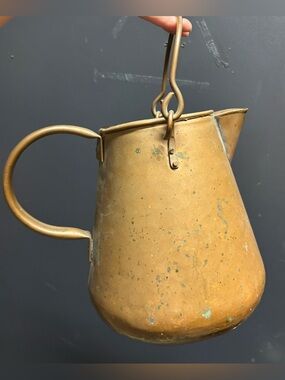 Vintage Copper Watering Can - Copper Finish Home Accent